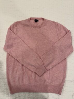 J. Crew Men's Crewneck Sweater - Dusty Rose Pink